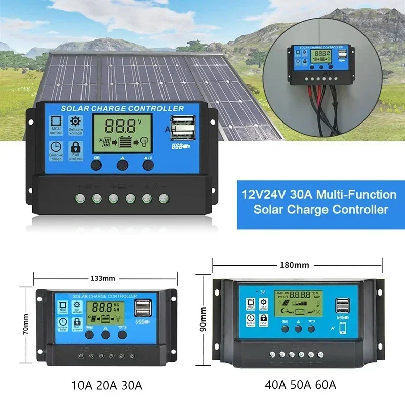 Outdoor Solar Panel 600W 12V Polycrystalline USB Power Portable Rechargeable Solar Cell Solar Generator for Home Lighting Camp - Image 28