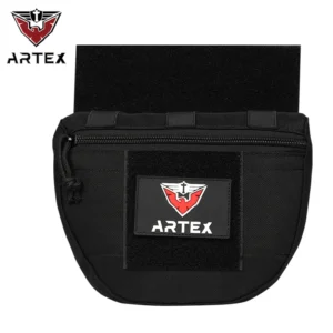 Tactical Molle Chest Rig Drop Dump Pouch Bag For CRM CRX Vest Armor Carrier Storage Hunting Accessories Chest Pouch Lower Belly