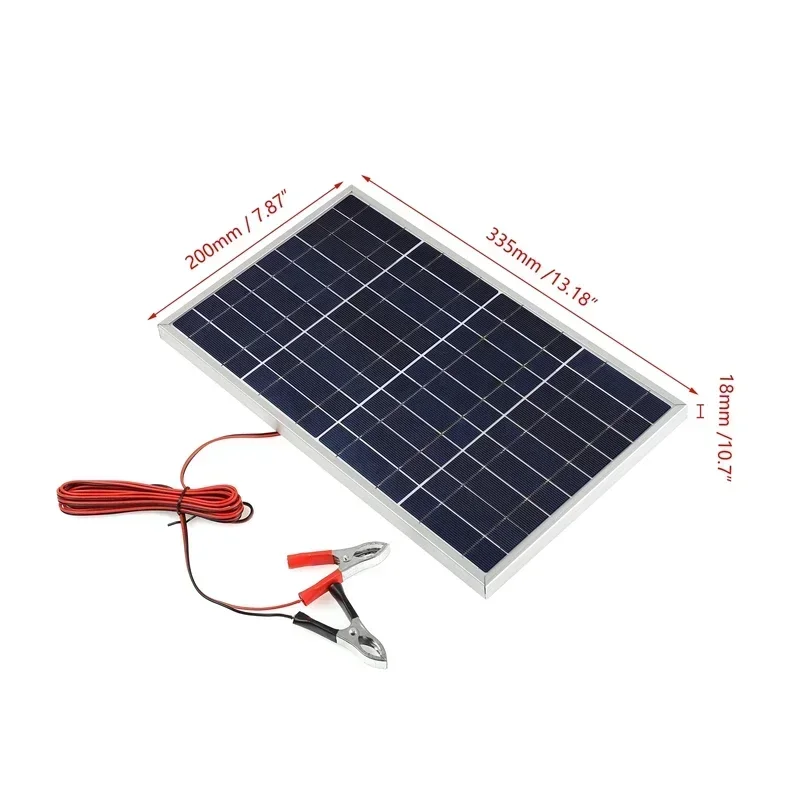 Outdoor Solar Panel 600W 12V Polycrystalline USB Power Portable Rechargeable Solar Cell Solar Generator for Home Lighting Camp - Image 36