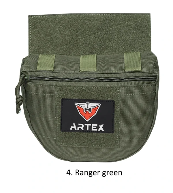 Tactical Molle Chest Rig Drop Dump Pouch Bag For CRM CRX Vest Armor Carrier Storage Hunting Accessories Chest Pouch Lower Belly - Image 24