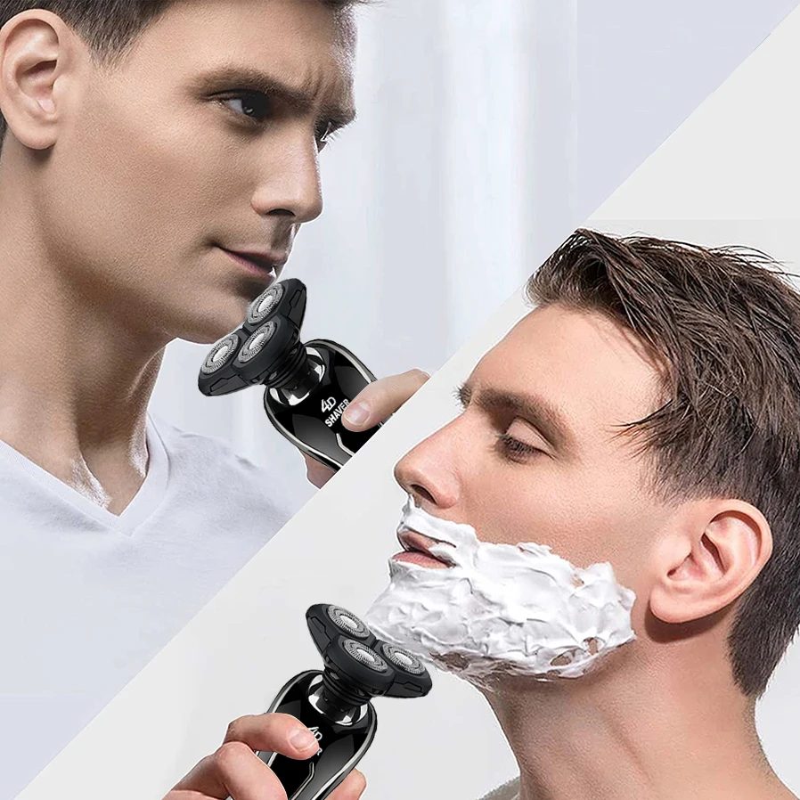 Professional men's electric shaver, with smooth and comfortable shaving time, suitable for facial trimming and cleaning - Image 6