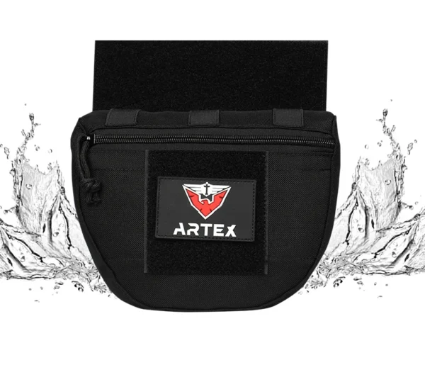 Tactical Molle Chest Rig Drop Dump Pouch Bag For CRM CRX Vest Armor Carrier Storage Hunting Accessories Chest Pouch Lower Belly - Image 17
