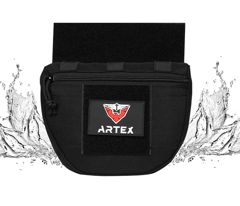Tactical Molle Chest Rig Drop Dump Pouch Bag For CRM CRX Vest Armor Carrier Storage Hunting Accessories Chest Pouch Lower Belly - Image 17