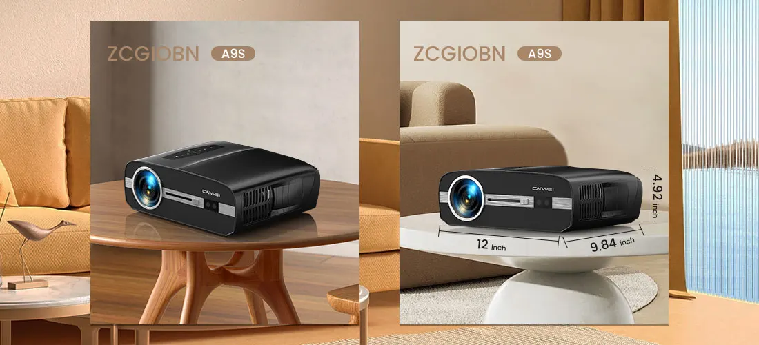 1080P 4K Home Theater Projector with Screen Smart Bluetooth Projectors Wifi Wireless Project Full Ultra Video Projection Device - Image 26