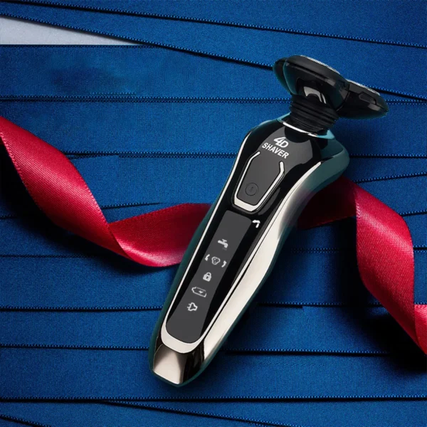 Professional men's electric shaver, with smooth and comfortable shaving time, suitable for facial trimming and cleaning - Image 5