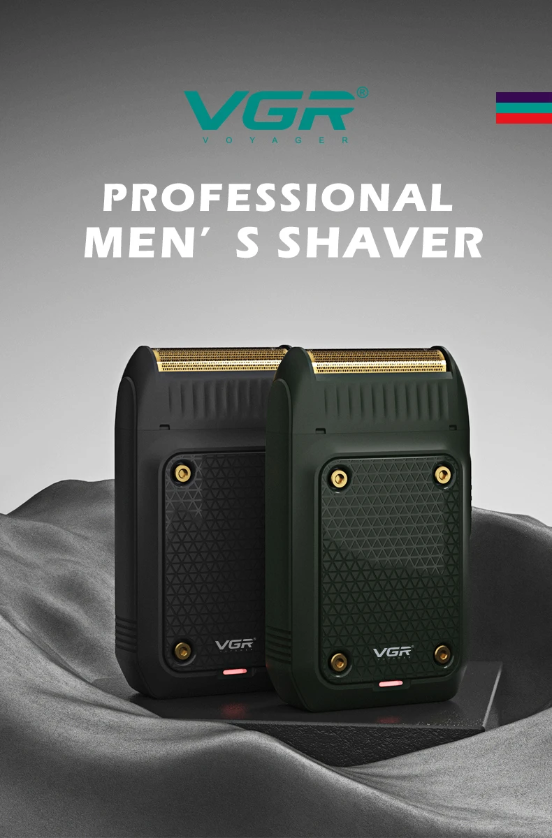 VGR 353 Razor Electric Shaver Professional Hair Trimmer Rechargeable Razors Portable Beard Trimmer Mini Hair Shaver for Men - Image 9