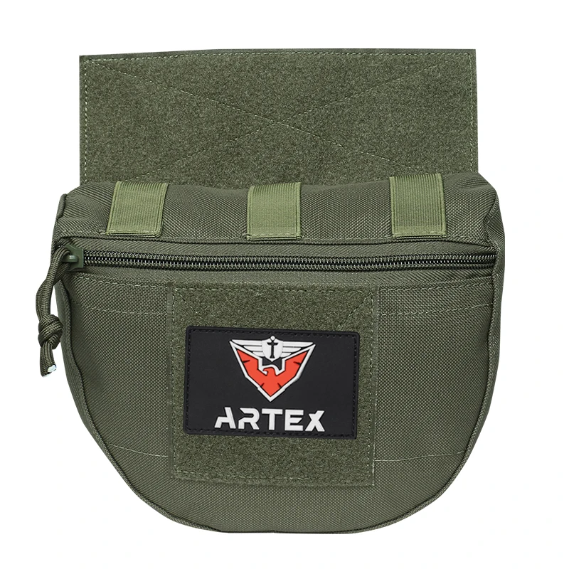 Tactical Molle Chest Rig Drop Dump Pouch Bag For CRM CRX Vest Armor Carrier Storage Hunting Accessories Chest Pouch Lower Belly - Image 9