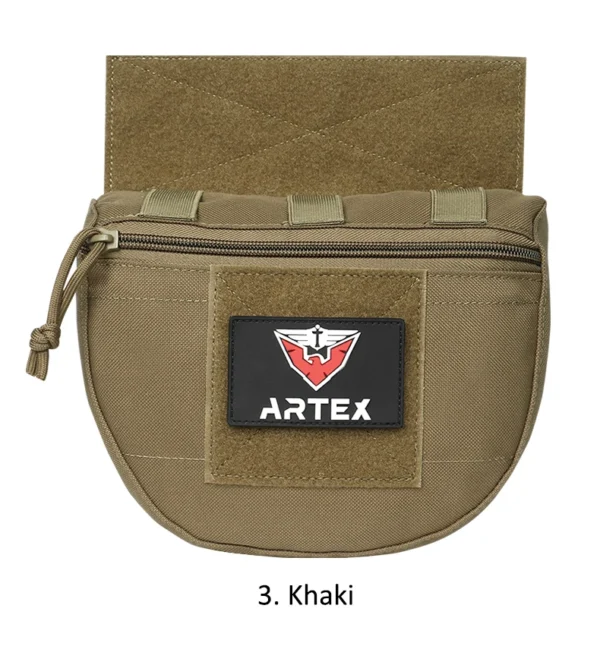 Tactical Molle Chest Rig Drop Dump Pouch Bag For CRM CRX Vest Armor Carrier Storage Hunting Accessories Chest Pouch Lower Belly - Image 23