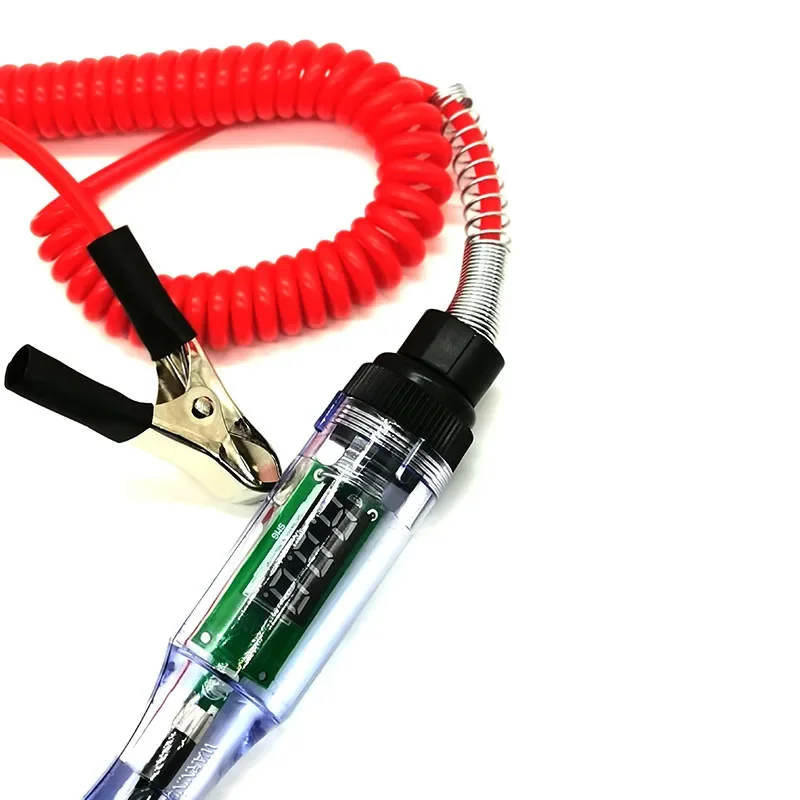 6V 12V 24V Car Truck Voltage Circuit Tester Auto Car Diagnostic Probe Test Pen Light Bulb Electric Measuring Pen Repair Tools - Image 4