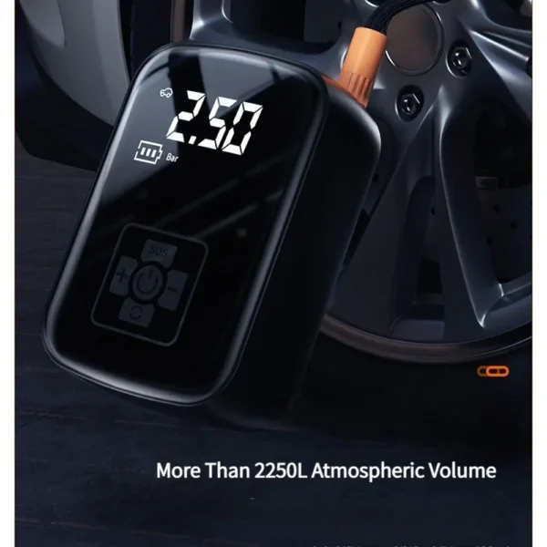 Wireless And Wired Car Air Compressor Electric Tire Inflator Pump for Motorcycle Bicycle Boat AUTO Tyre Balls - Image 10