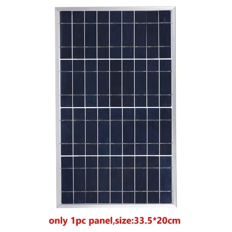 Outdoor Solar Panel 600W 12V Polycrystalline USB Power Portable Rechargeable Solar Cell Solar Generator for Home Lighting Camp - Image 9