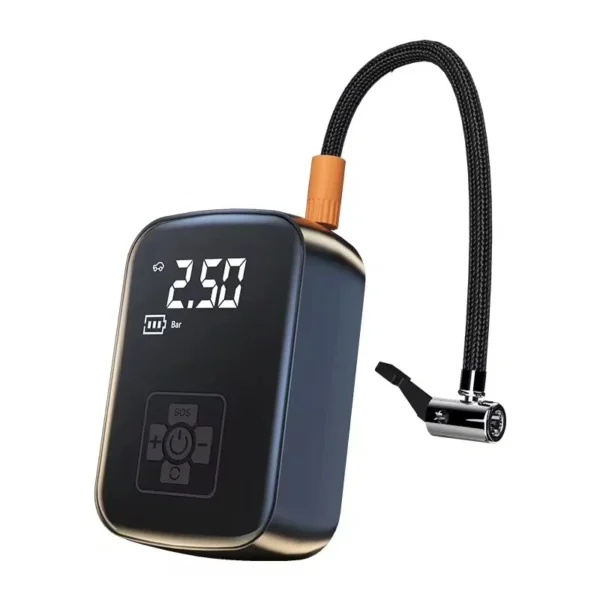 Wireless And Wired Car Air Compressor Electric Tire Inflator Pump for Motorcycle Bicycle Boat AUTO Tyre Balls - Image 6