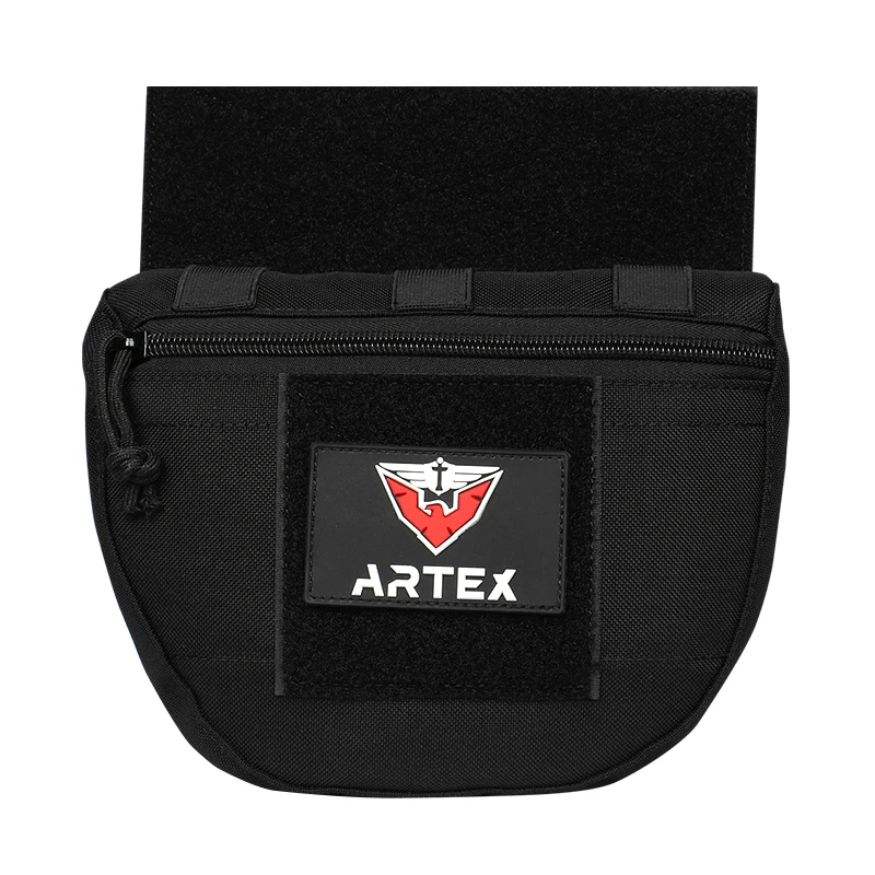 Tactical Molle Chest Rig Drop Dump Pouch Bag For CRM CRX Vest Armor Carrier Storage Hunting Accessories Chest Pouch Lower Belly - Image 7