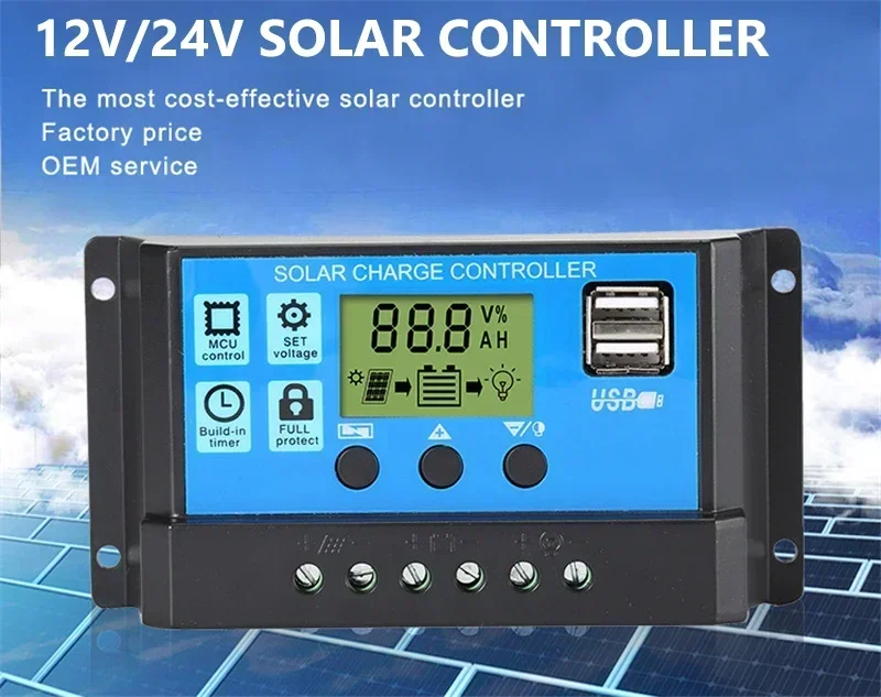 Outdoor Solar Panel 600W 12V Polycrystalline USB Power Portable Rechargeable Solar Cell Solar Generator for Home Lighting Camp - Image 26