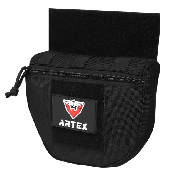 Tactical Molle Chest Rig Drop Dump Pouch Bag For CRM CRX Vest Armor Carrier Storage Hunting Accessories Chest Pouch Lower Belly - Image 2