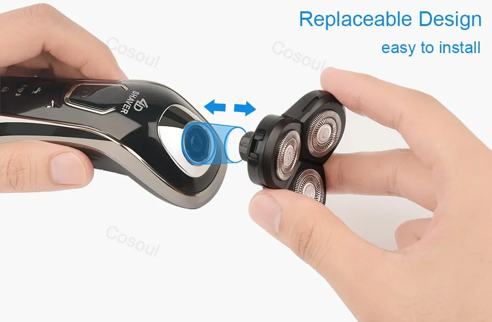 Shaver for Men Electric Shaver Powerful Beard Shaving Machine Electric Razor Rechargeable Waterproof - Image 16