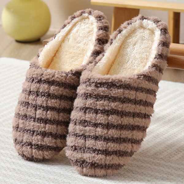 Womens Plush Fluffy Home Slippers - Ultra-Soft, Comfortable, and Warm Indoor Slippers for Lounging Around the House - Perfect for Cold Winter Days - Image 7