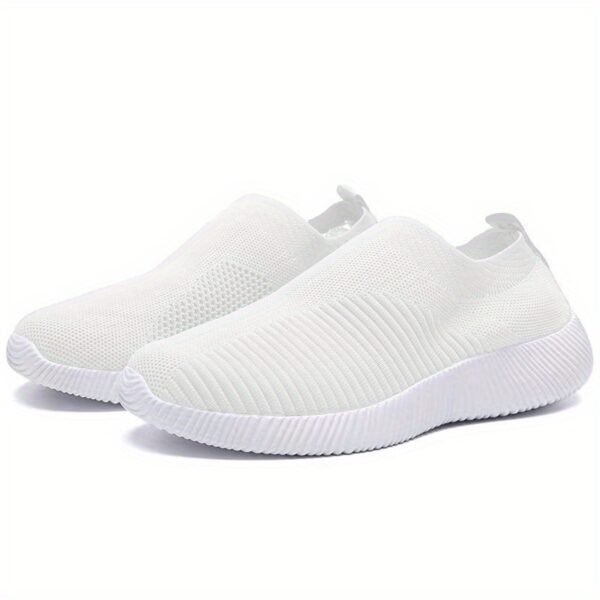 Women's Casual Sneakers, Lightweight Soft Bottom Running Shoes, Breathable Slip-on Walking Shoes plus size - Image 23