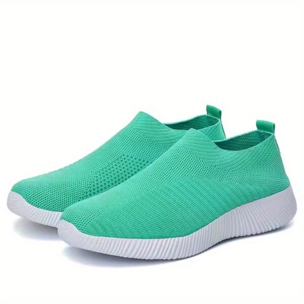 Women's Casual Sneakers, Lightweight Soft Bottom Running Shoes, Breathable Slip-on Walking Shoes plus size - Image 77