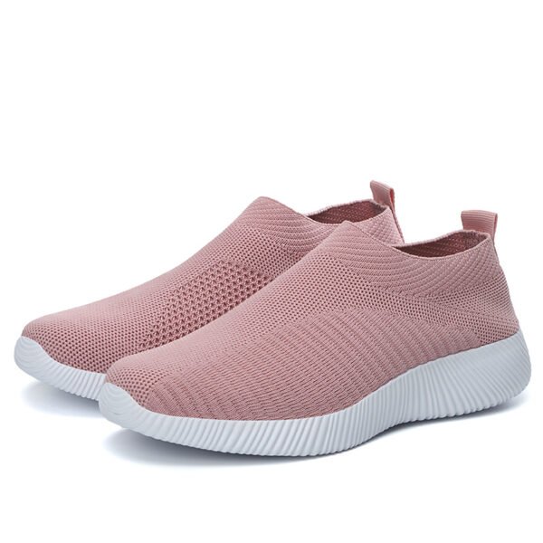 Women's Casual Sneakers, Lightweight Soft Bottom Running Shoes, Breathable Slip-on Walking Shoes plus size - Image 27