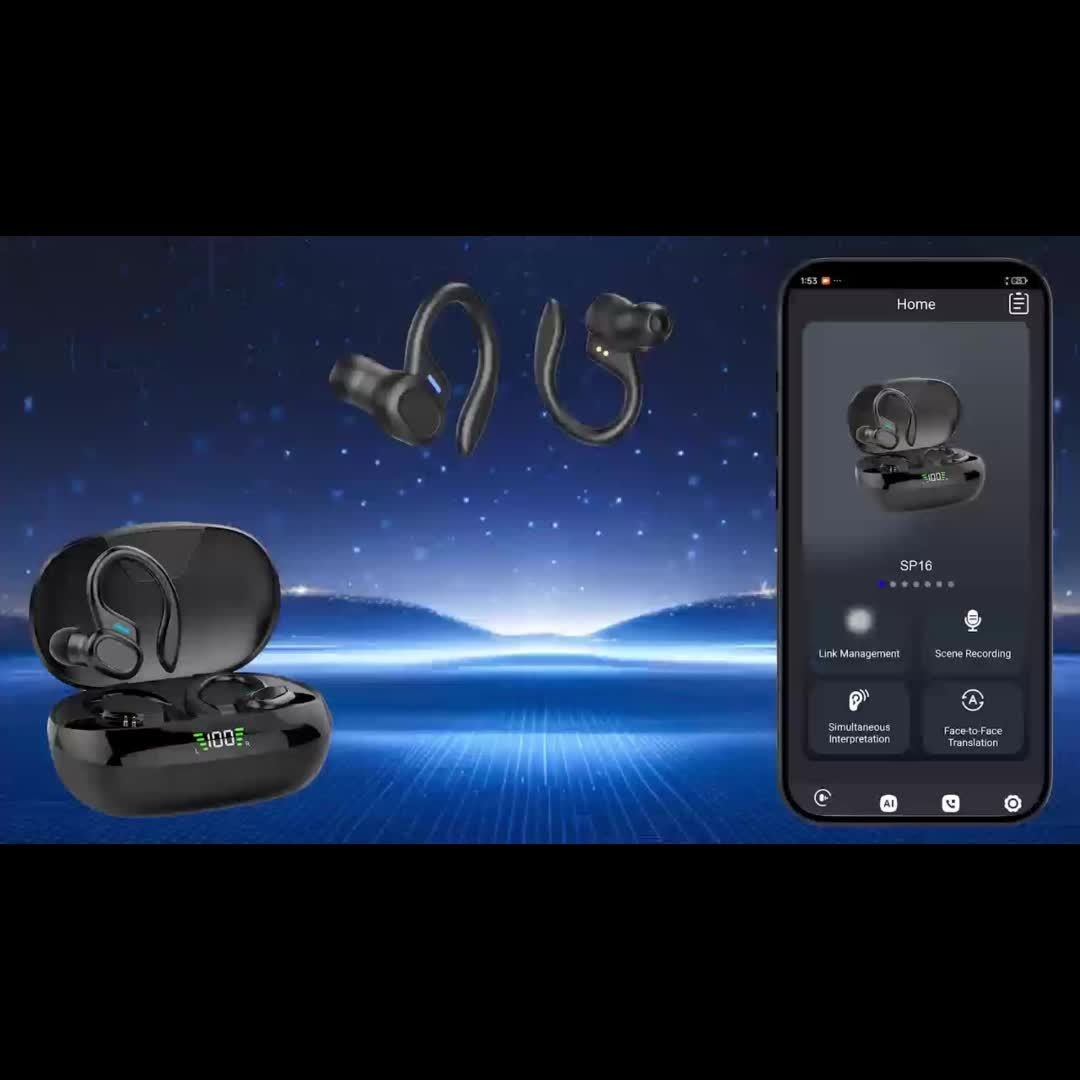 Translate Smart Wireless Headphones That Support Simultaneous Interpretation in 144 Languages, Feature a Voice Assistant, And Provide Accurate Real-Time Voice Translation Anytime And Anywhere, Making Them The Best Choice for Business Meetings. - Image 8
