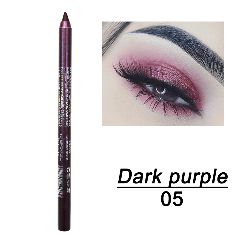 Vibrant Multi-Colored Metallic Smoky Eyeliner - Long-Lasting, Waterproof, Glitter Finish, Smudge-Proof, Easy to Apply Eye Makeup for Music Festival, Party, and Everyday Use - Image 34