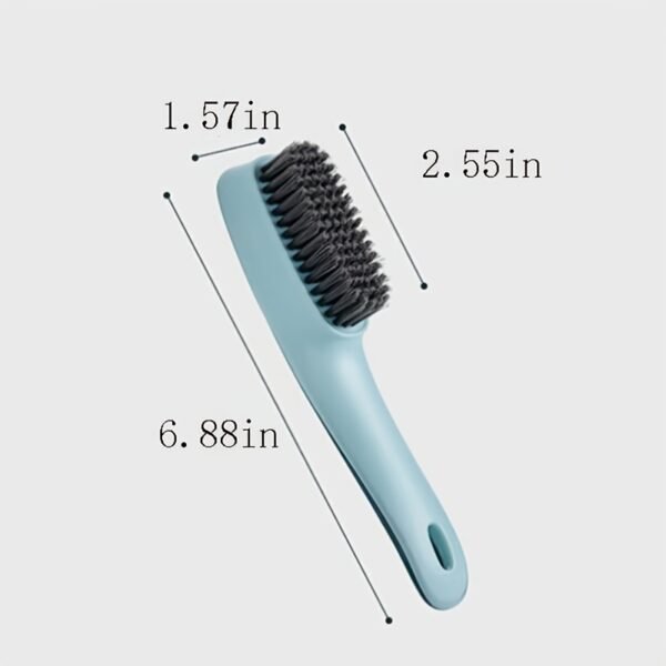 1pc Effortlessly Clean Your Shoes with our Long Handle Soft Bristle Shoe Brush - Image 6