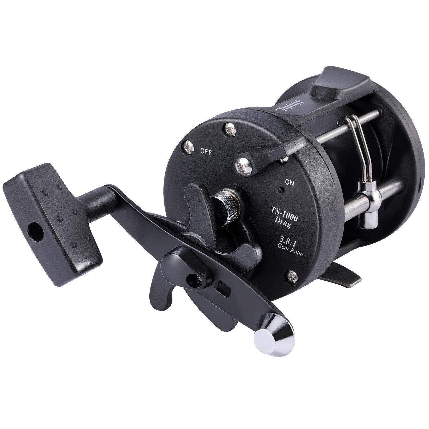 Sougayilang Saltwater & Freshwater Spinning Fishing Reel - Durable Boating Gear for Anglers - Perfect for Catching Big Fish with Smooth Drag System and Corrosion-Resistant Construction - Image 4