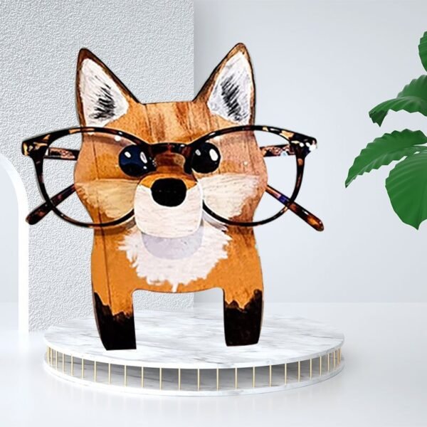 1pc Animals Glasses Holder, Wooden Eyeglass Holder Stand Stand Cute Animal Shape Spectacle Eyeglass Holder Display Stand For Room Home Decor - Image 17