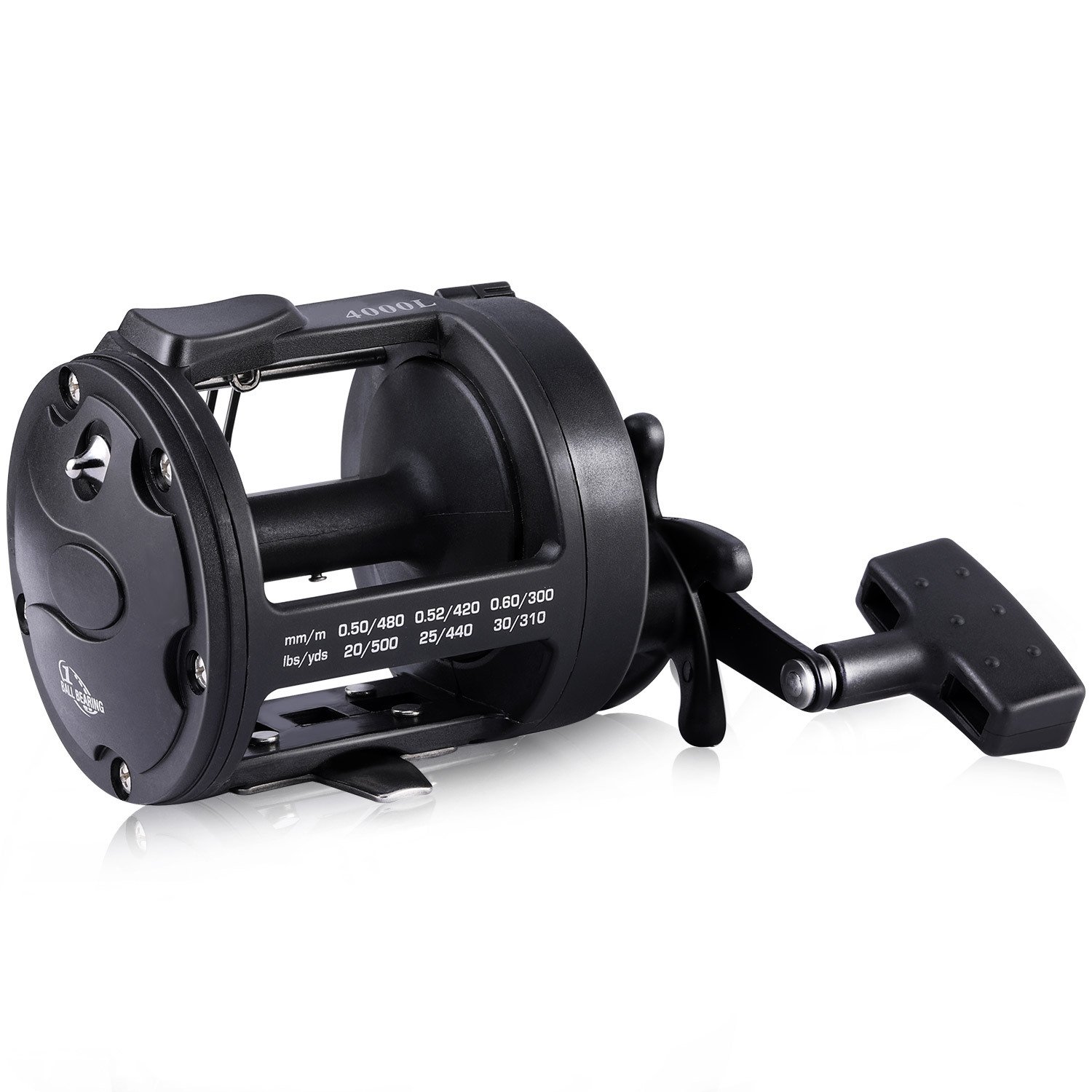 Sougayilang Saltwater & Freshwater Spinning Fishing Reel - Durable Boating Gear for Anglers - Perfect for Catching Big Fish with Smooth Drag System and Corrosion-Resistant Construction - Image 7