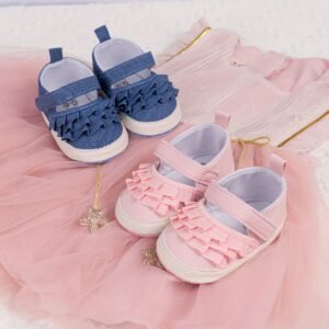Baby Girl Soft Sole Mary Jane Shoes