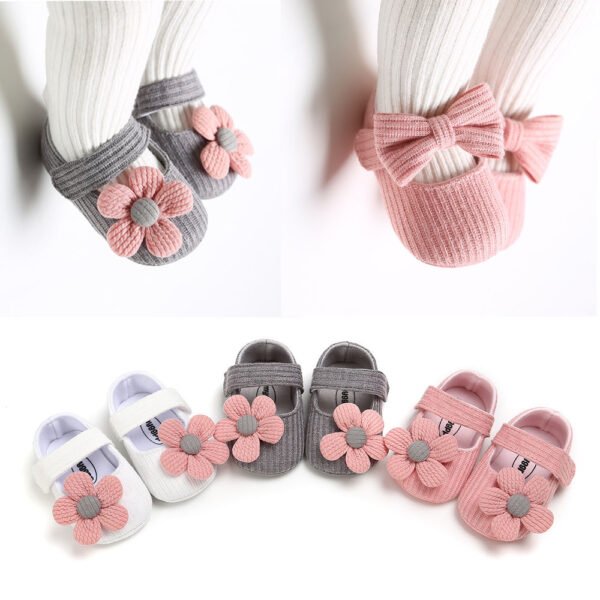 Ultra-Soft Premium Fleece Infant Slippers - Insulated Warmth for Boys & Girls - Adorable Newborn Crib Shoes Perfect for Playtime - Image 2