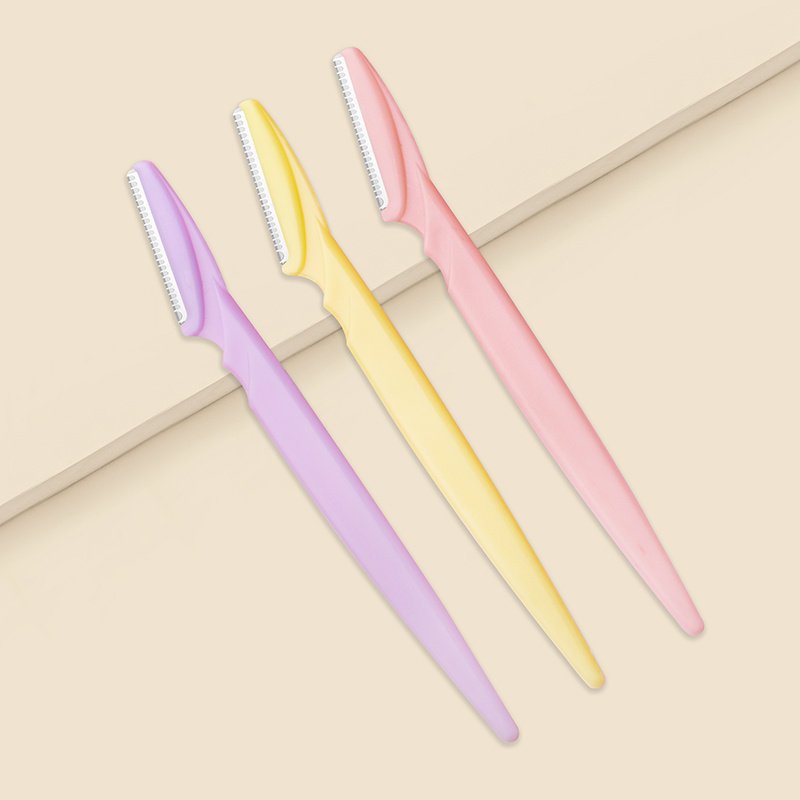 Eyebrow Razor, 3Pcs Eyebrow Razors Multipurpose Exfoliating, Pieces Facial Razor Eyebrow Shaper For Trimming And Shaping - Image 12