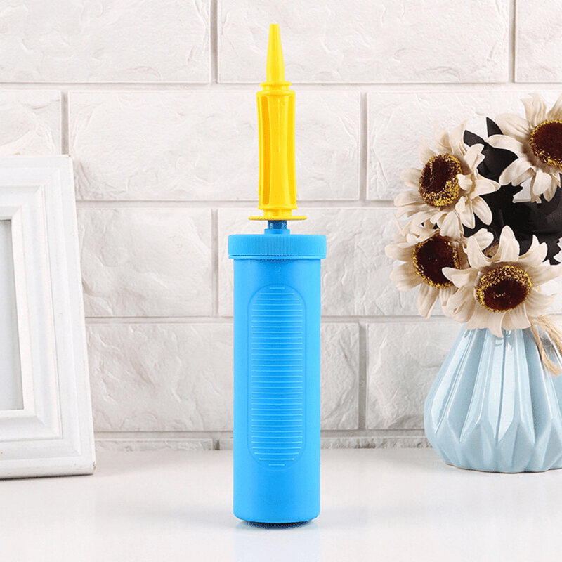 1pc Blue High Quality Two-Way Pump Balloon Accessory, Time-Saving And Convenient, Ideal Party Decorating Partner Halloween, Thanksgiving And Christmas Gift Easter Gift, Easter Room Decor - Image 3