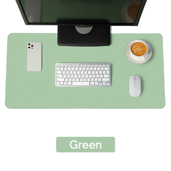 1pc Executive Desk Mat - Waterproof PU Leather, Large Mouse Pad with Keyboard Protection - Durable PC Gaming Mousepad, Home Office Accessories - Image 9