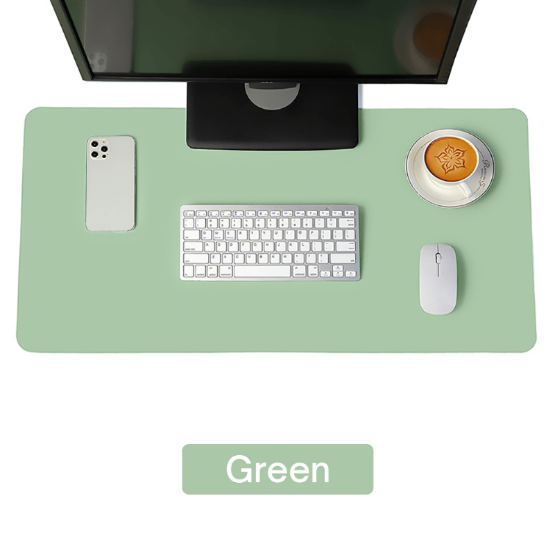 1pc Executive Desk Mat - Waterproof PU Leather, Large Mouse Pad with Keyboard Protection - Durable PC Gaming Mousepad, Home Office Accessories - Image 9