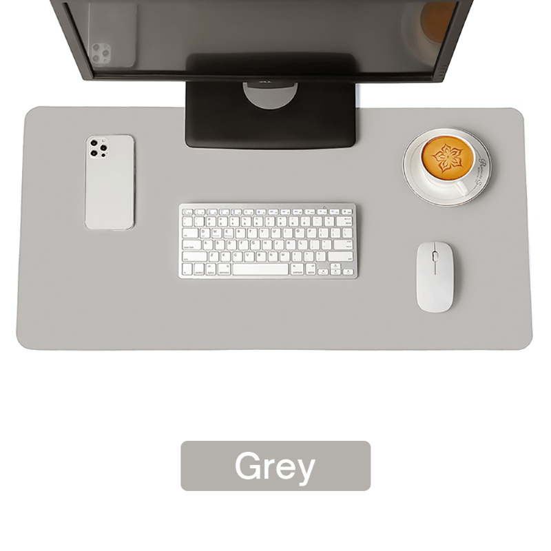 1pc Executive Desk Mat - Waterproof PU Leather, Large Mouse Pad with Keyboard Protection - Durable PC Gaming Mousepad, Home Office Accessories - Image 8