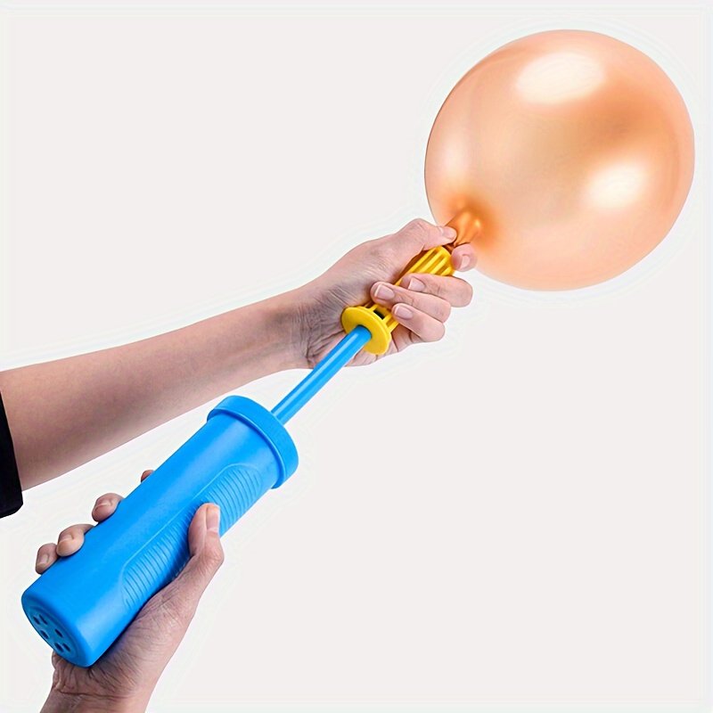 1pc Blue High Quality Two-Way Pump Balloon Accessory, Time-Saving And Convenient, Ideal Party Decorating Partner Halloween, Thanksgiving And Christmas Gift Easter Gift, Easter Room Decor - Image 6