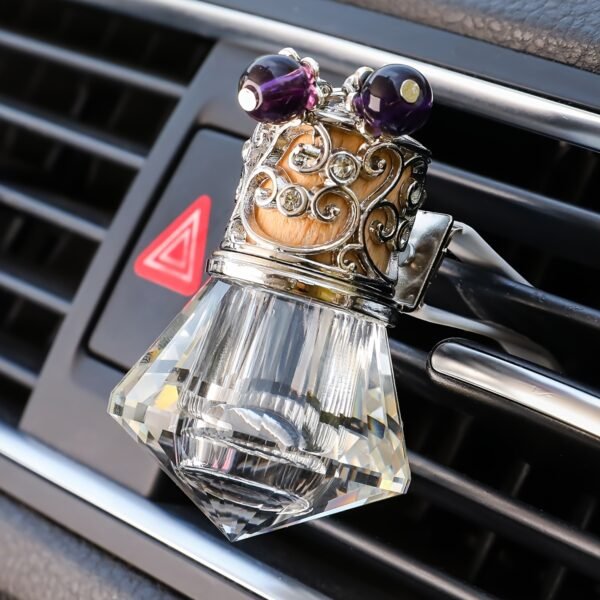 Purple Sparkling Car Air Freshener - Long-Lasting Aromatherapy for Your Vehicle Interior! - Image 6