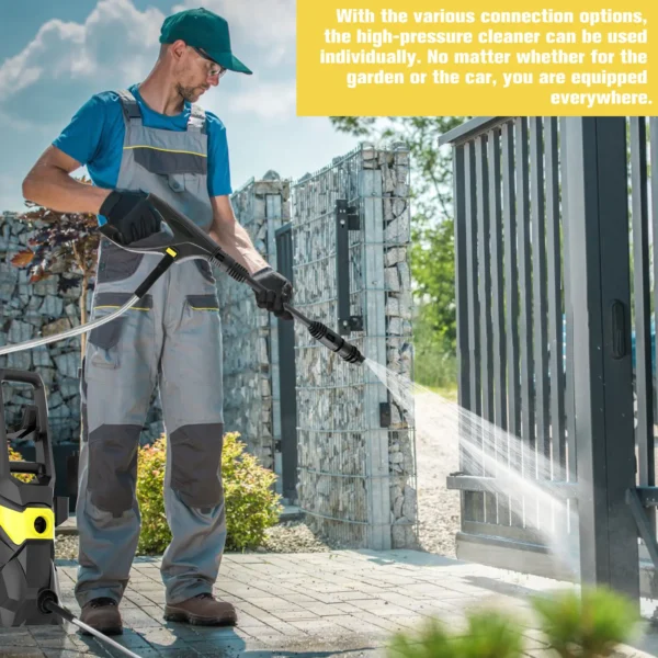 1500W 135Bar Home High Pressure Cleaner Washers Car Washers Garden Washing Cleaning Tools For Water Gun Garden Watering Gun - Image 16