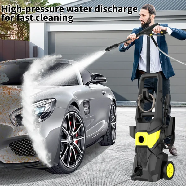 1500W 135Bar Home High Pressure Cleaner Washers Car Washers Garden Washing Cleaning Tools For Water Gun Garden Watering Gun - Image 11