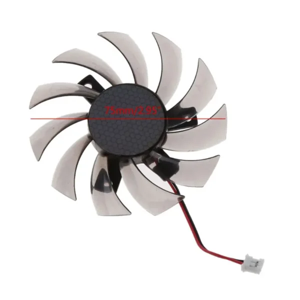 75MM PLD08010S12H 2Pin Cooler Fan Graphics Card Cooling Fan For Gigabyte 6850 7970 GTX 460 GTX560Ti R270X R7 260x - Image 13