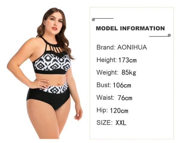 2023 Push Up Bikini Sets Swimwear Women Swimsuit Plus Larges Size Bathing Swimming  Suits Beachwear For Famale Sexy Biquini Wear - Image 10