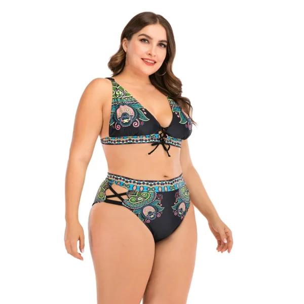 2023 Push Up Bikini Sets Swimwear Women Swimsuit Plus Larges Size Bathing Swimming  Suits Beachwear For Famale Sexy Biquini Wear - Image 4