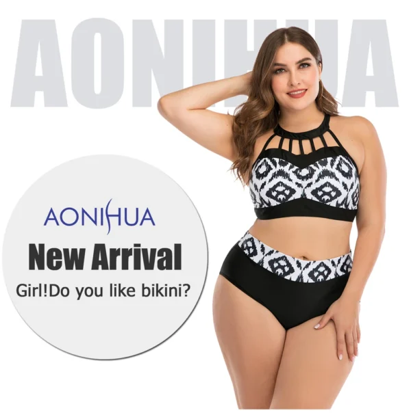 2023 Push Up Bikini Sets Swimwear Women Swimsuit Plus Larges Size Bathing Swimming  Suits Beachwear For Famale Sexy Biquini Wear - Image 9