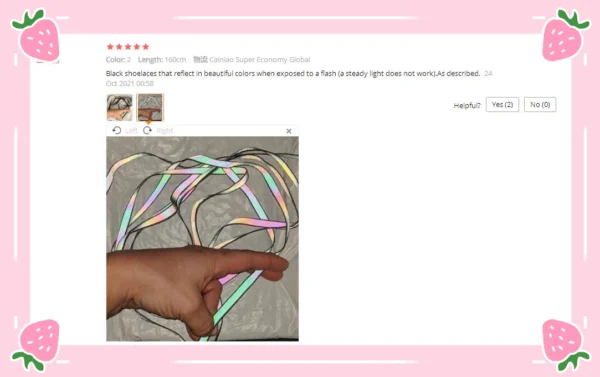 120/140/160cm Holographic Reflective Shoelace Rope Women Men Glowing In Dark Shoe Laces For Sneakers Sport Shoes Rope Bootlaces - Image 12