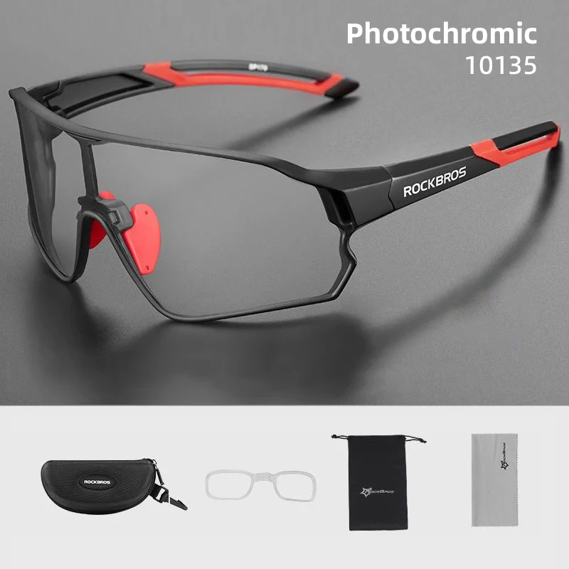 ROCKBROS Photochromic Bike Glasses UV400 Sun Protection Goggles Bicycle Sunglasses Sports Men Women Outdoor Eyewear - Image 11