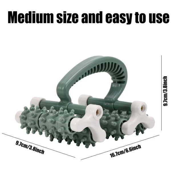 1PCS Muscle Massage Roller Blood-Flow Increaser Fascia&Anti Cellulite Roller Fat Blasting Release Trigger Point Deep Tissue Tool - Image 2