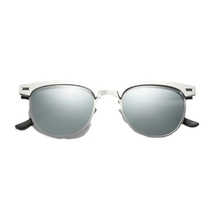 Polarizing Sunglasses Men Small Round Frame Retro Flow Sun Protection UV Glasses Sports Outdoor Travel Eyewear T248 - Image 5