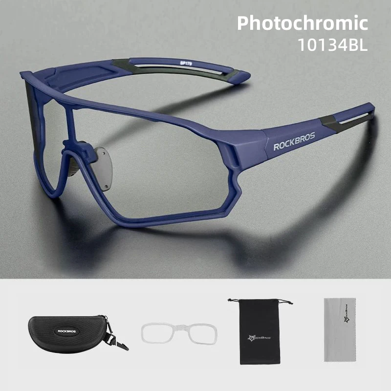 ROCKBROS Photochromic Bike Glasses UV400 Sun Protection Goggles Bicycle Sunglasses Sports Men Women Outdoor Eyewear - Image 8